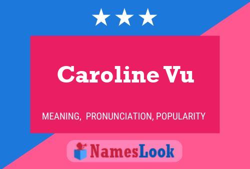 Poster del nome Caroline Vu