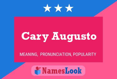 Poster del nome Cary Augusto