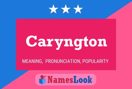 Poster del nome Caryngton