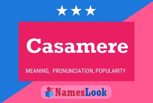 Poster del nome Casamere