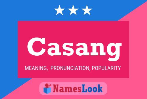 Poster del nome Casang