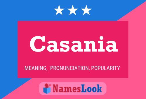 Poster del nome Casania