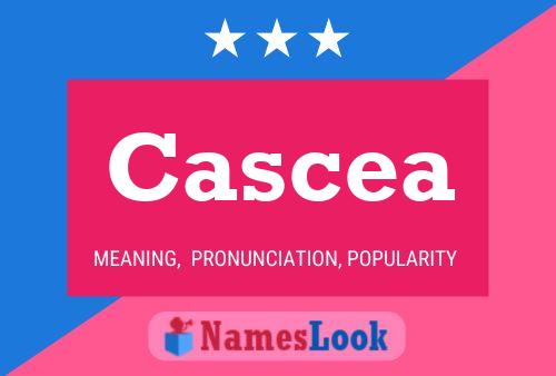 Poster del nome Cascea