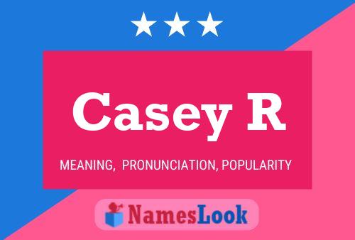 Poster del nome Casey R