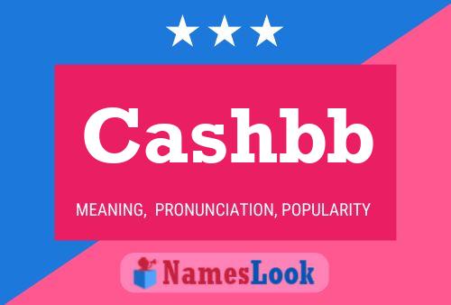 Poster del nome Cashbb