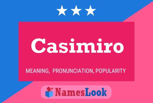 Poster del nome Casimiro