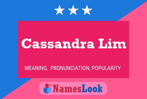 Poster del nome Cassandra Lim