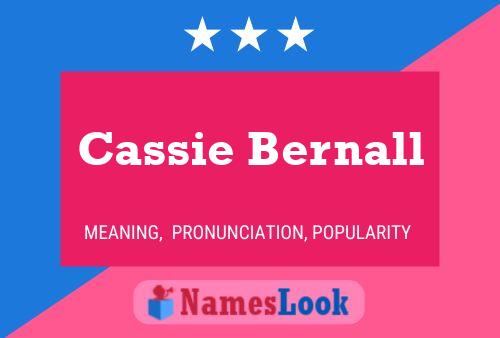 Poster del nome Cassie Bernall