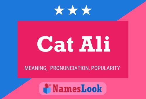 Poster del nome Cat Ali