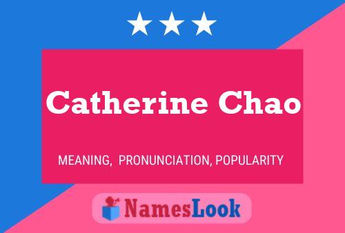 Poster del nome Catherine Chao