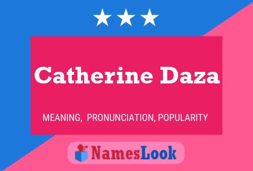 Poster del nome Catherine Daza