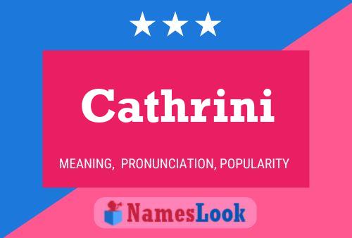 Poster del nome Cathrini