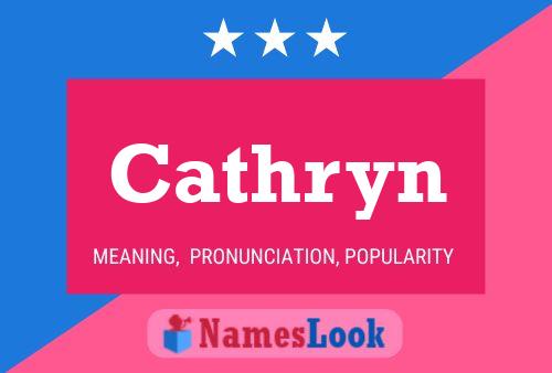 Poster del nome Cathryn