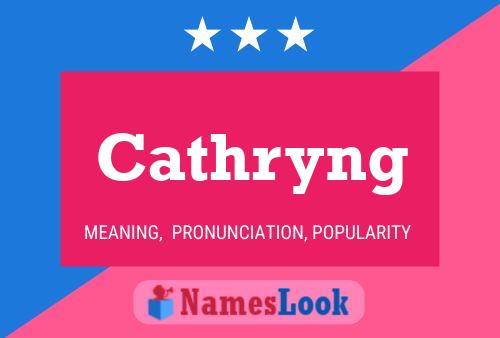 Poster del nome Cathryng