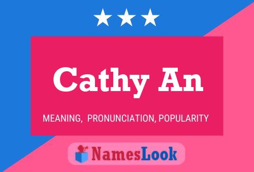 Poster del nome Cathy An