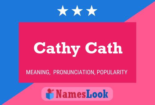 Poster del nome Cathy Cath