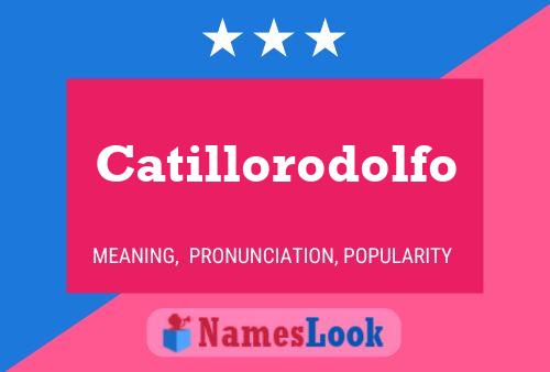 Poster del nome Catillorodolfo