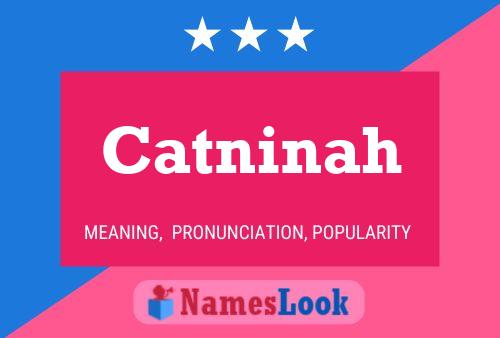 Poster del nome Catninah