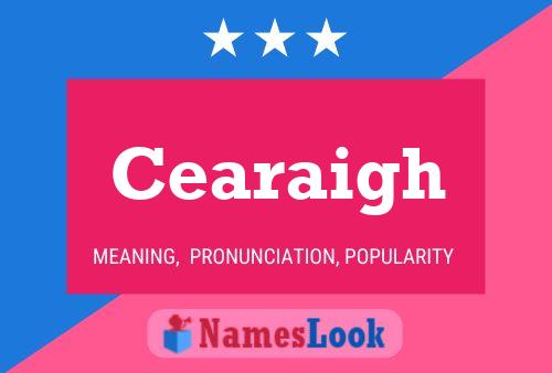 Poster del nome Cearaigh