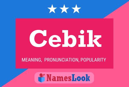 Poster del nome Cebik