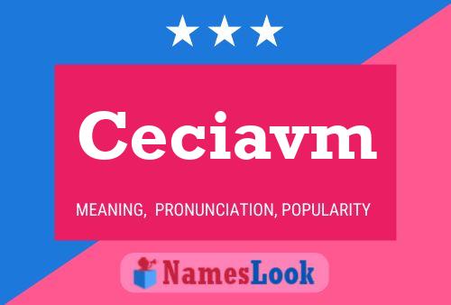 Poster del nome Ceciavm