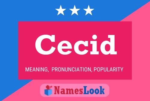 Poster del nome Cecid