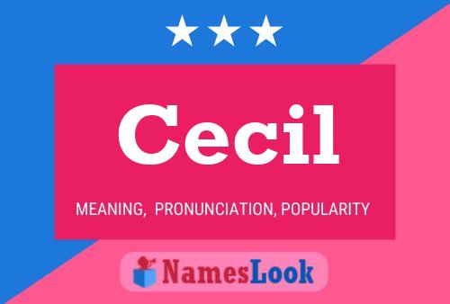 Poster del nome Cecil