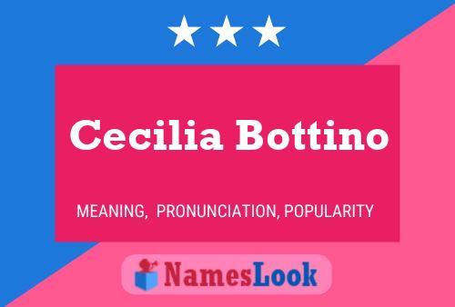 Poster del nome Cecilia Bottino