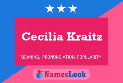 Poster del nome Cecilia Kraitz