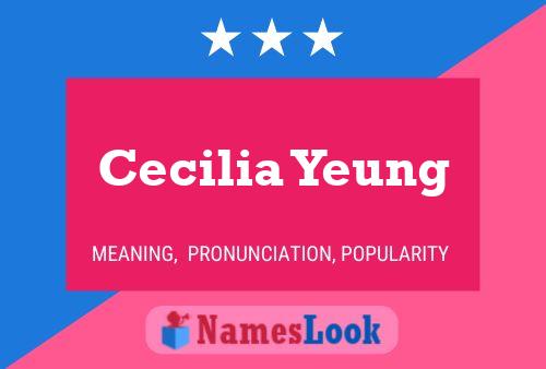 Poster del nome Cecilia Yeung