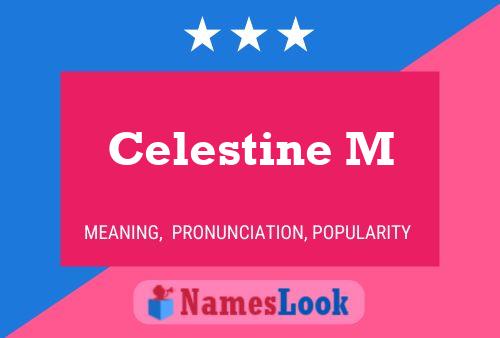 Poster del nome Celestine M