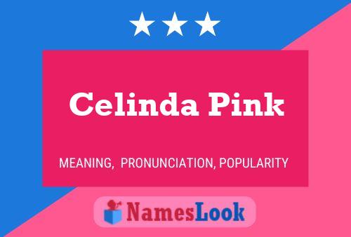 Poster del nome Celinda Pink