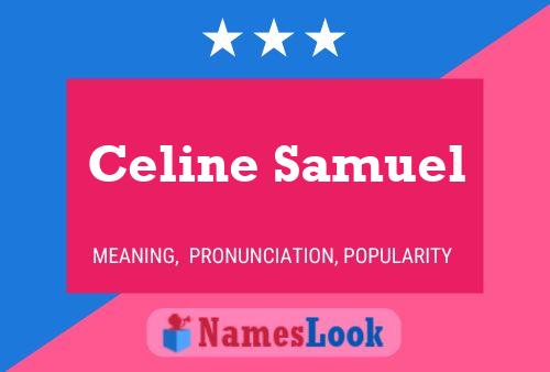 Poster del nome Celine Samuel