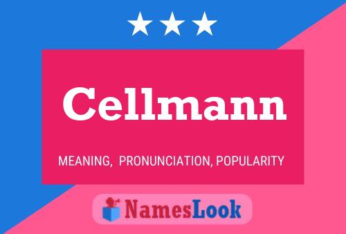 Poster del nome Cellmann