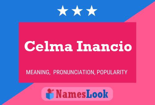 Poster del nome Celma Inancio