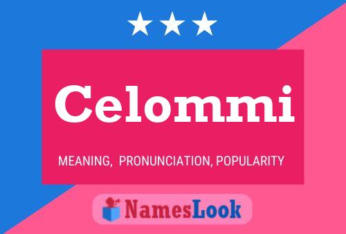 Poster del nome Celommi