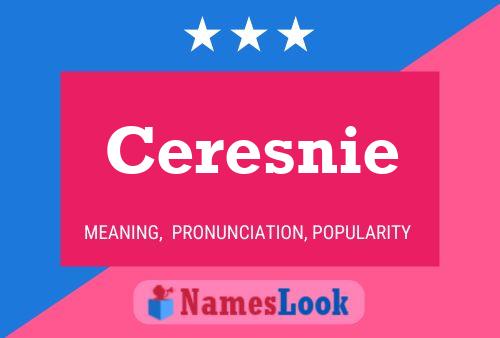 Poster del nome Ceresnie