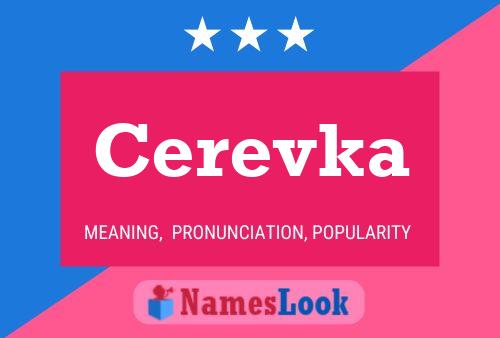 Poster del nome Cerevka