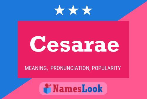 Poster del nome Cesarae