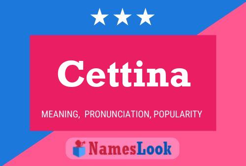 Poster del nome Cettina