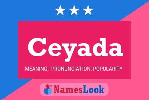 Poster del nome Ceyada