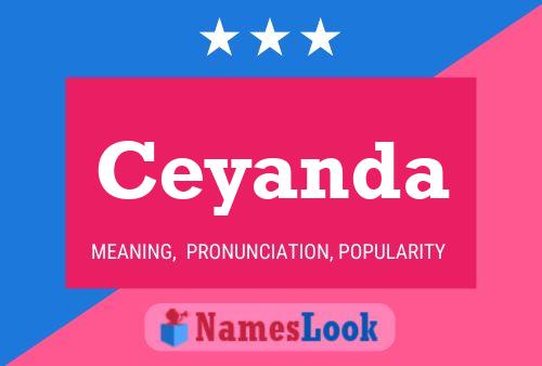 Poster del nome Ceyanda