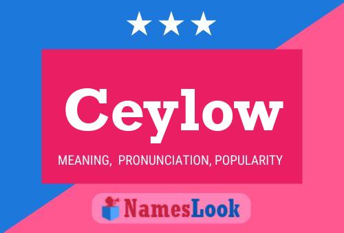 Poster del nome Ceylow