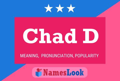 Poster del nome Chad D