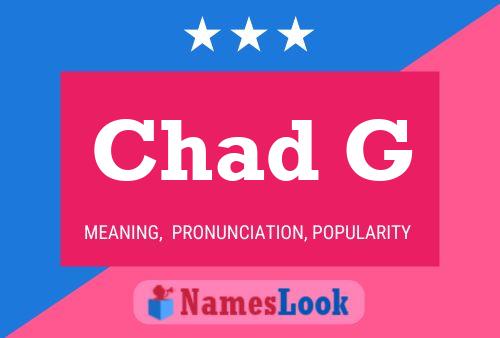 Poster del nome Chad G