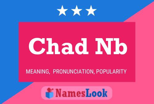 Poster del nome Chad Nb