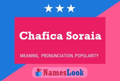 Poster del nome Chafica Soraia