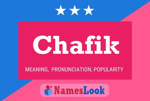 Poster del nome Chafik