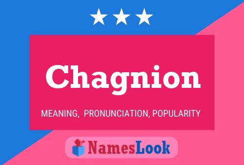 Poster del nome Chagnion