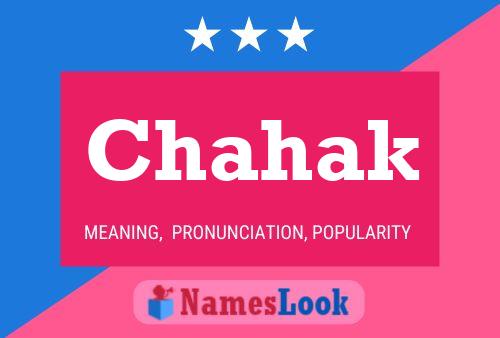 Poster del nome Chahak